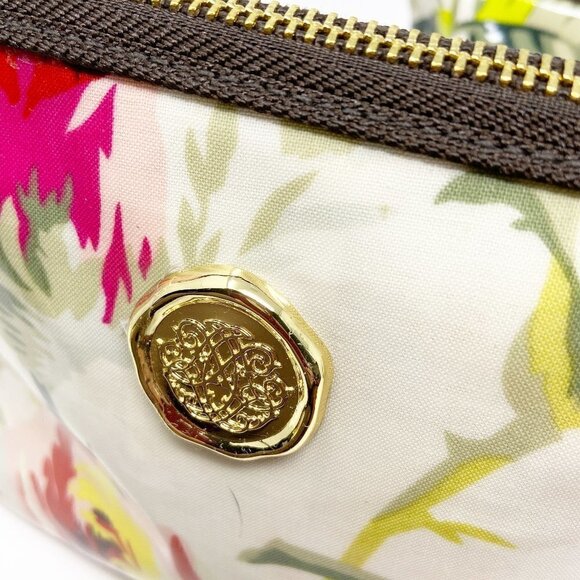 ANNA GRIFFIN | Set of 2 Floral Cosmetic Bags Coated Cotton - Picture 12 of 16